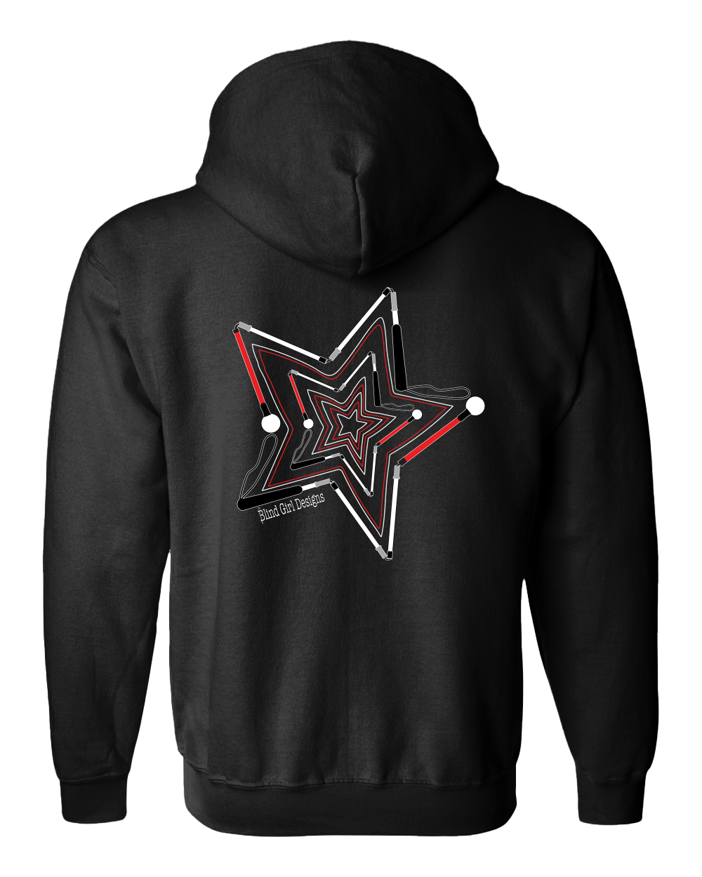 【値引不可】D.L "BLIND AGE 2020Γ" HOODIE DEV Zip Hoodies – Blind Girl Designs