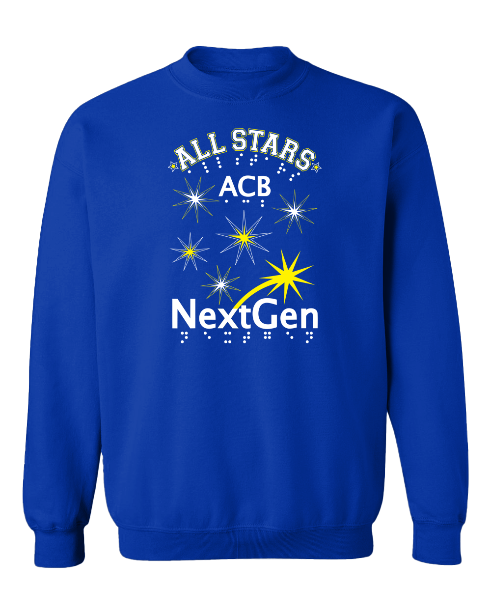 Next Gen Royal blue crewneck sweatshirt