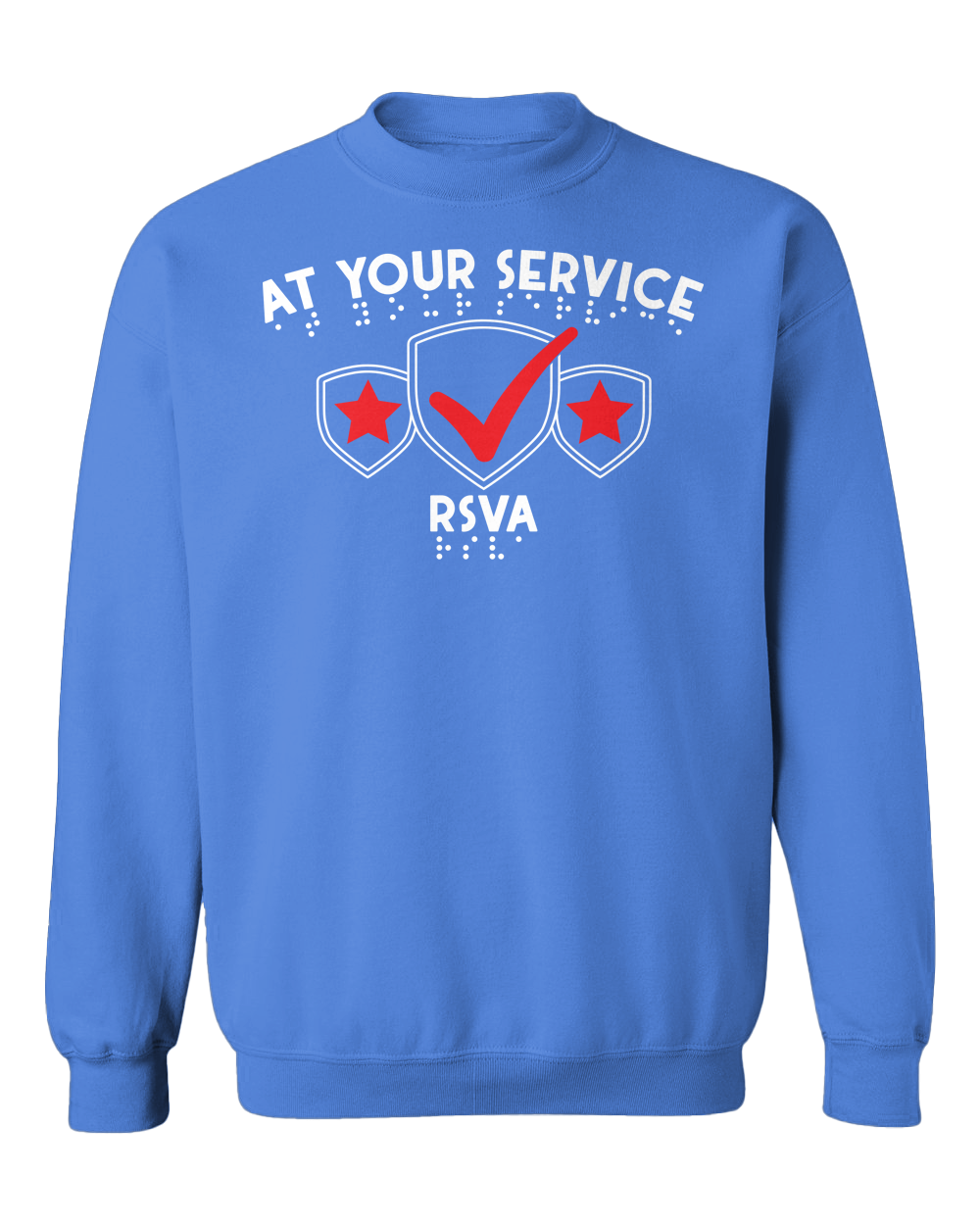 RSVA Crew Sweatshirt - carolina blue