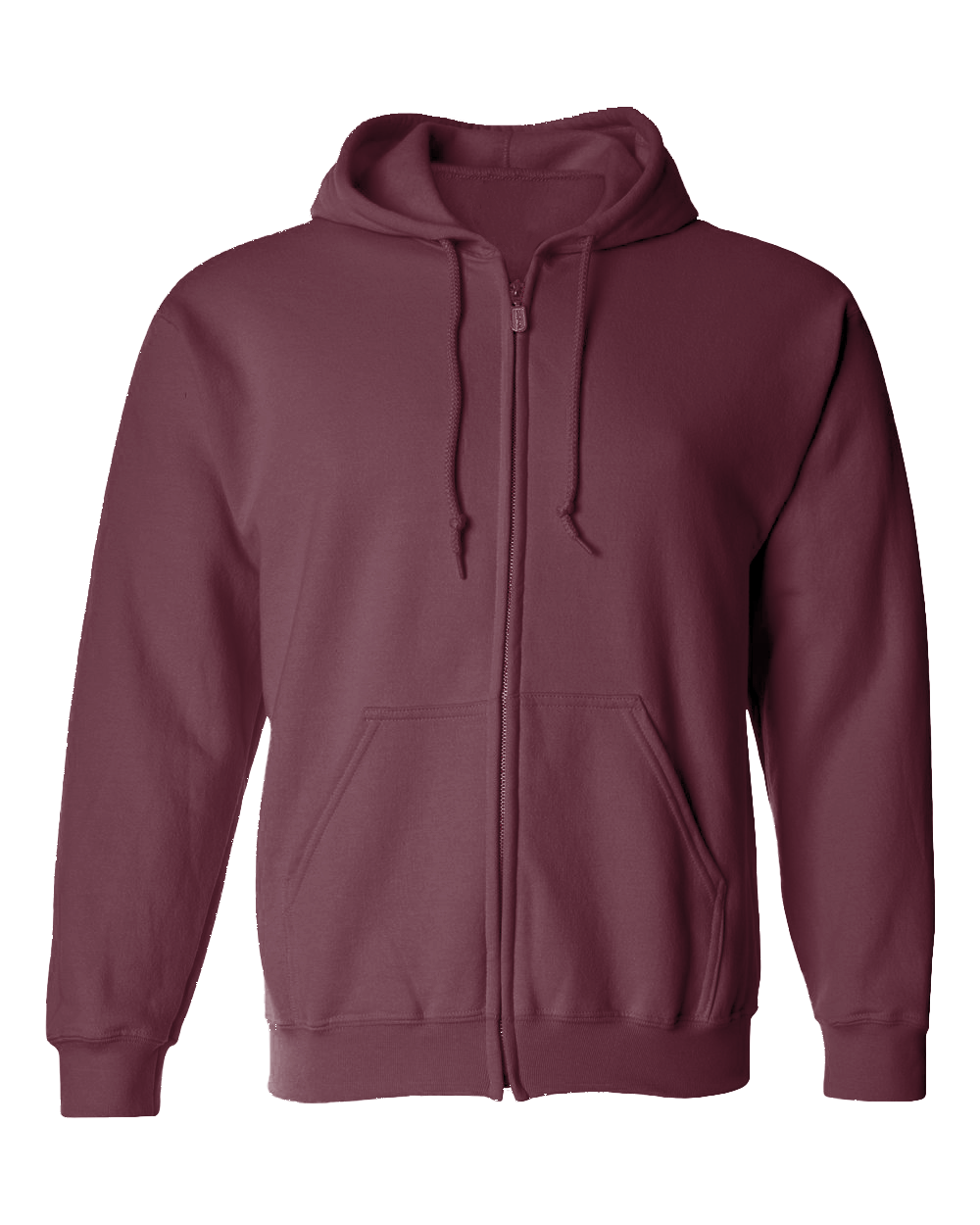 3D Tactile American Eagle Full Zip Hoodie - Berry