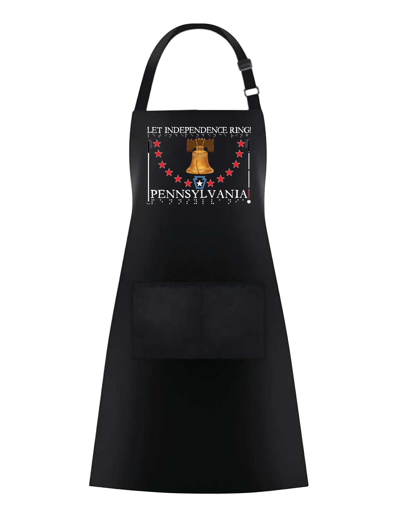 Pennsylvania chef Apron - black