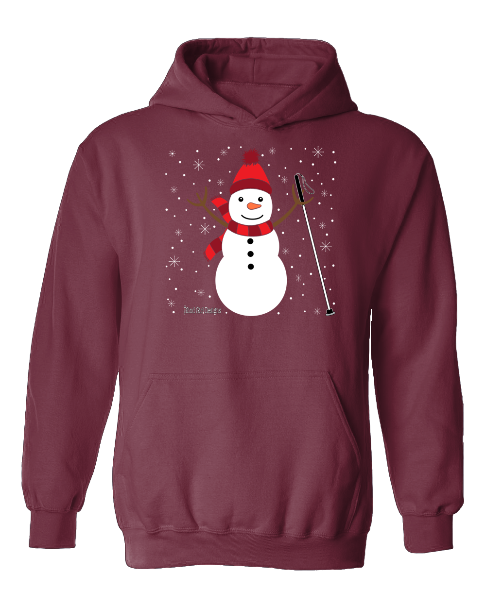 Ho ho ho! White cane Apron - Black