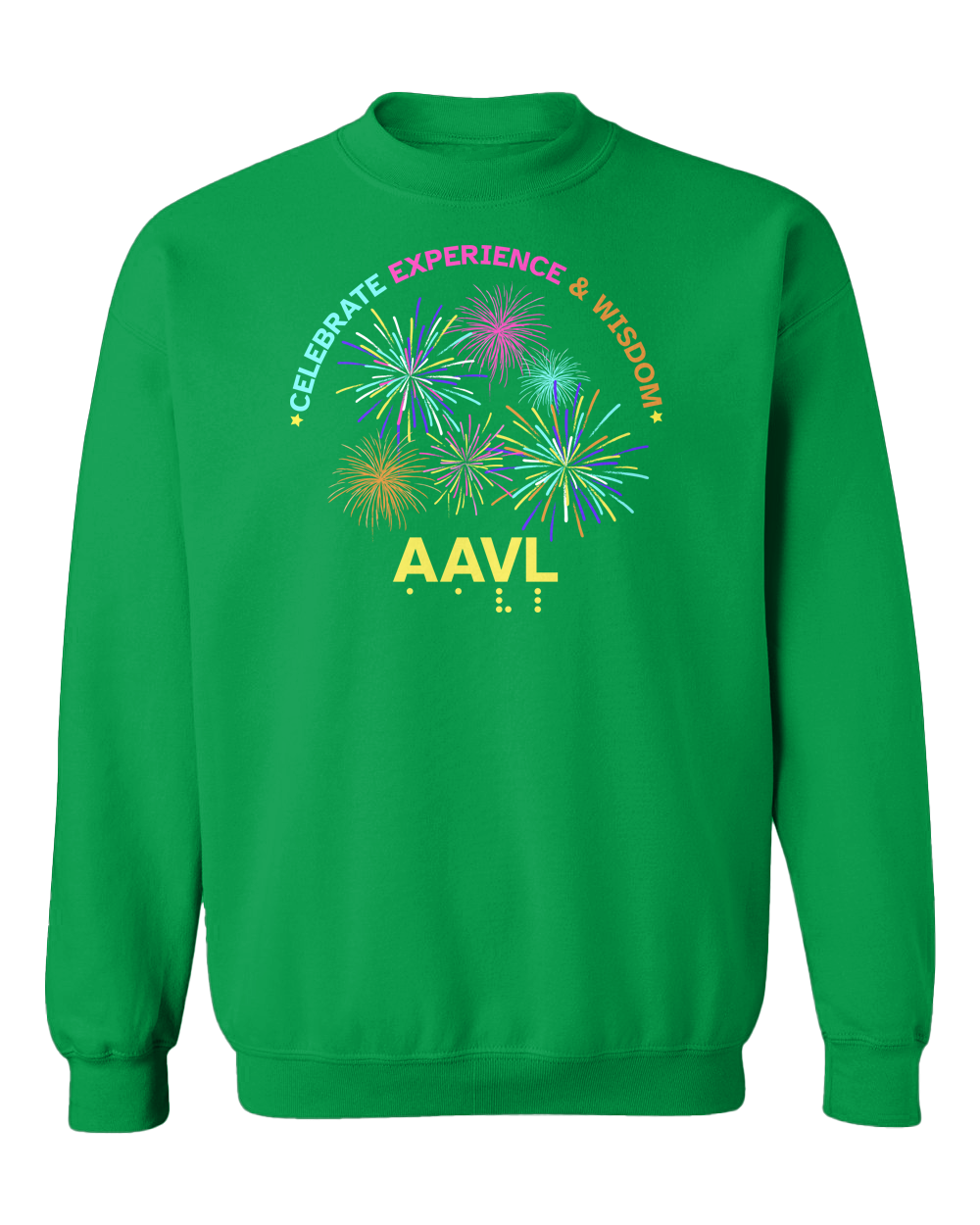 AAVL Celebrate Crew Sweatshirt - Irish Green