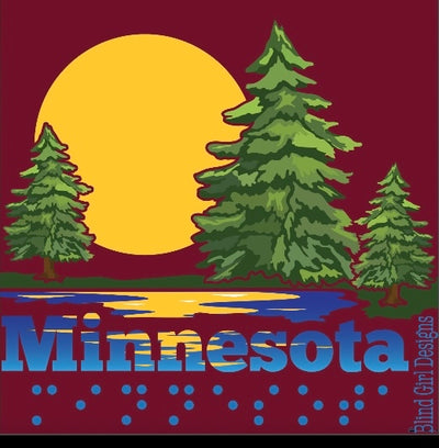 Minnesota State  Crew Sweatshirt-  Deep Red