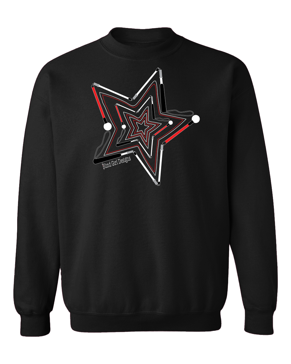 Superstars of White Canes Sweatshirt - Black