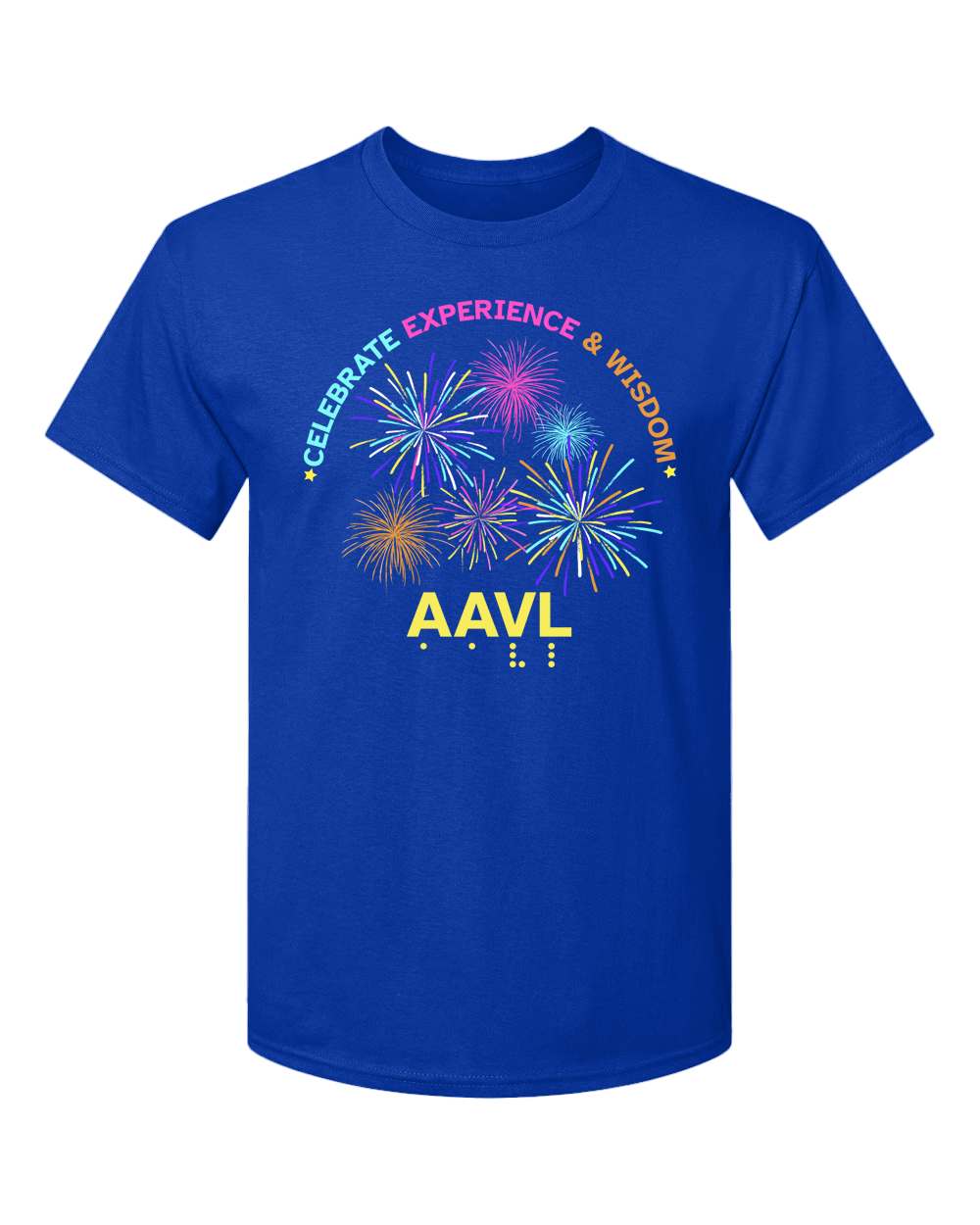 AAVL Celebrate T-Shirt - Royal