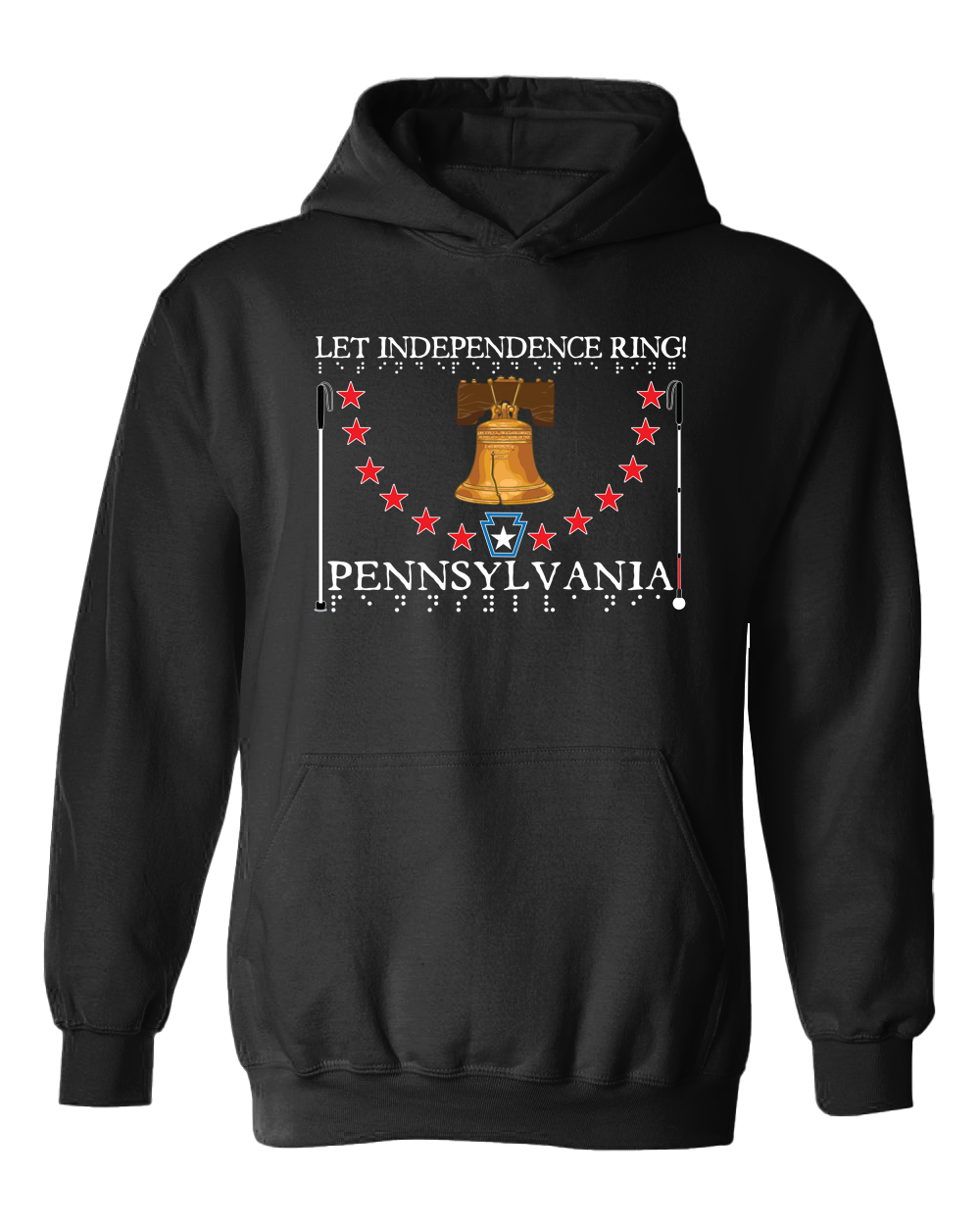 Pennsylvania Hoodie - Black
