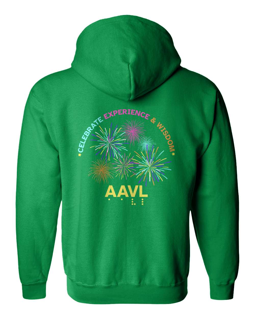 AAVL Celebrate Full Zip Hoodie - Irish Green