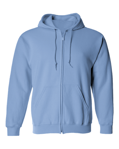 AAVL Celebrate Full Zip Hoodie - Carolina Blue