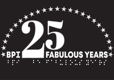 3D! BPI 25th Anniversary Zip Hoodie - Black
