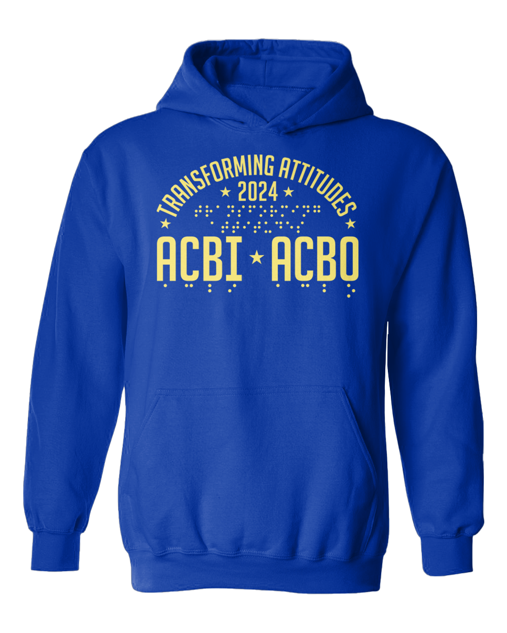 ACBI-ACBO 2024 royal blue hoodie - Shipped to your home