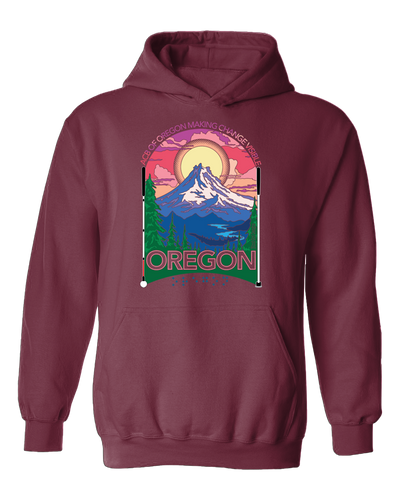 Oregon Hoodie Berry