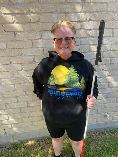 Minnesota State  Hoodie -  Black