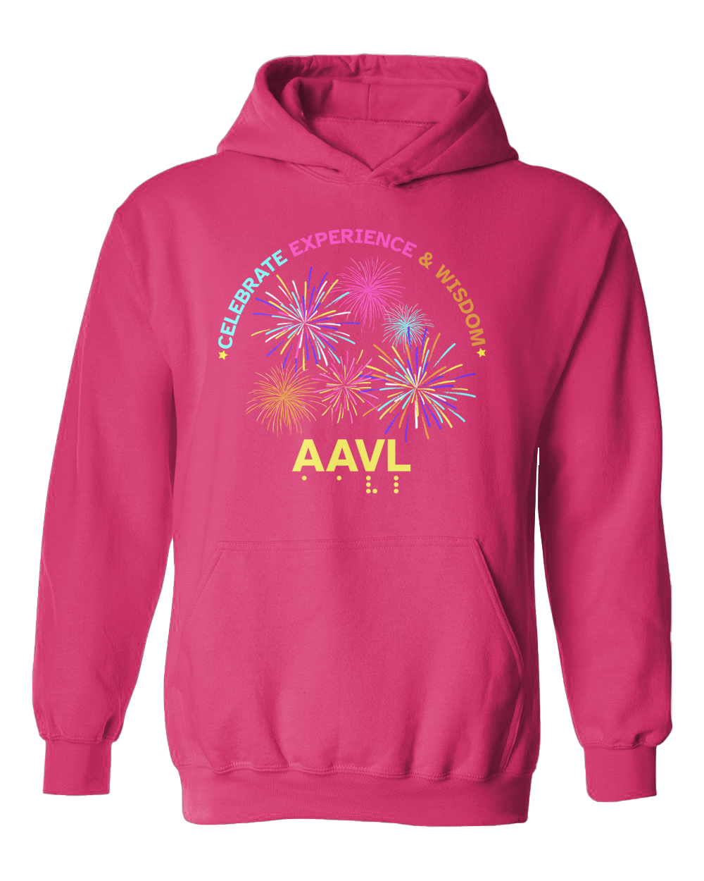 AAVL Celebrate Hoodie - Pink