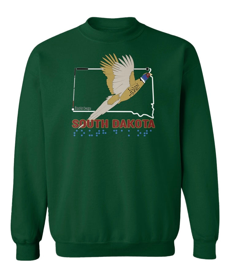 South Dakota Sweatshirt - Forest Green