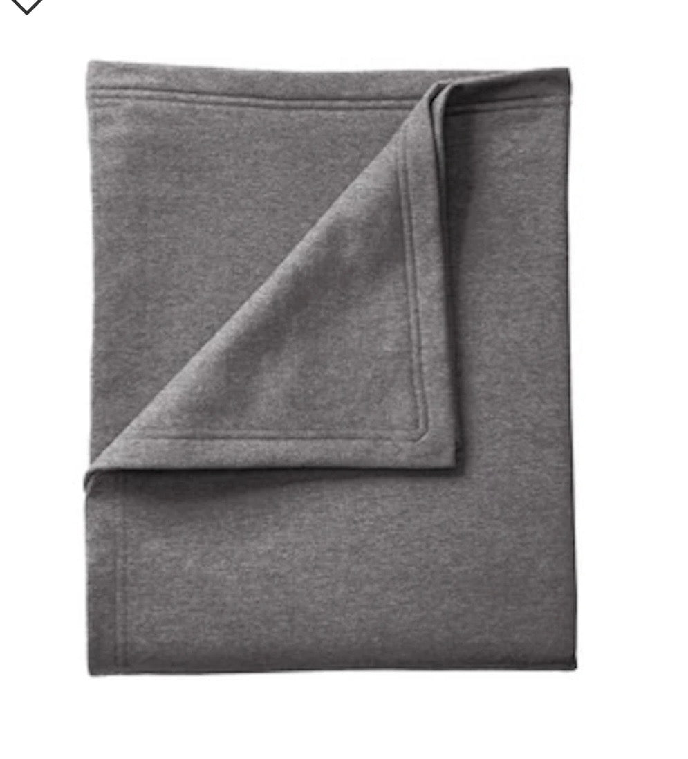Hawaii Sweatshirt Blanket - Charcoal Grey
