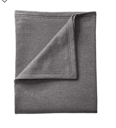 Hawaii Sweatshirt Blanket - Charcoal Grey
