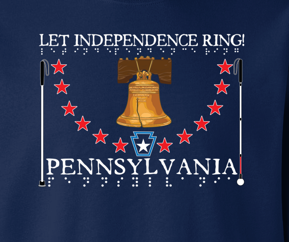Pennsylvania Sweatshirt Blanket - Navy Blue