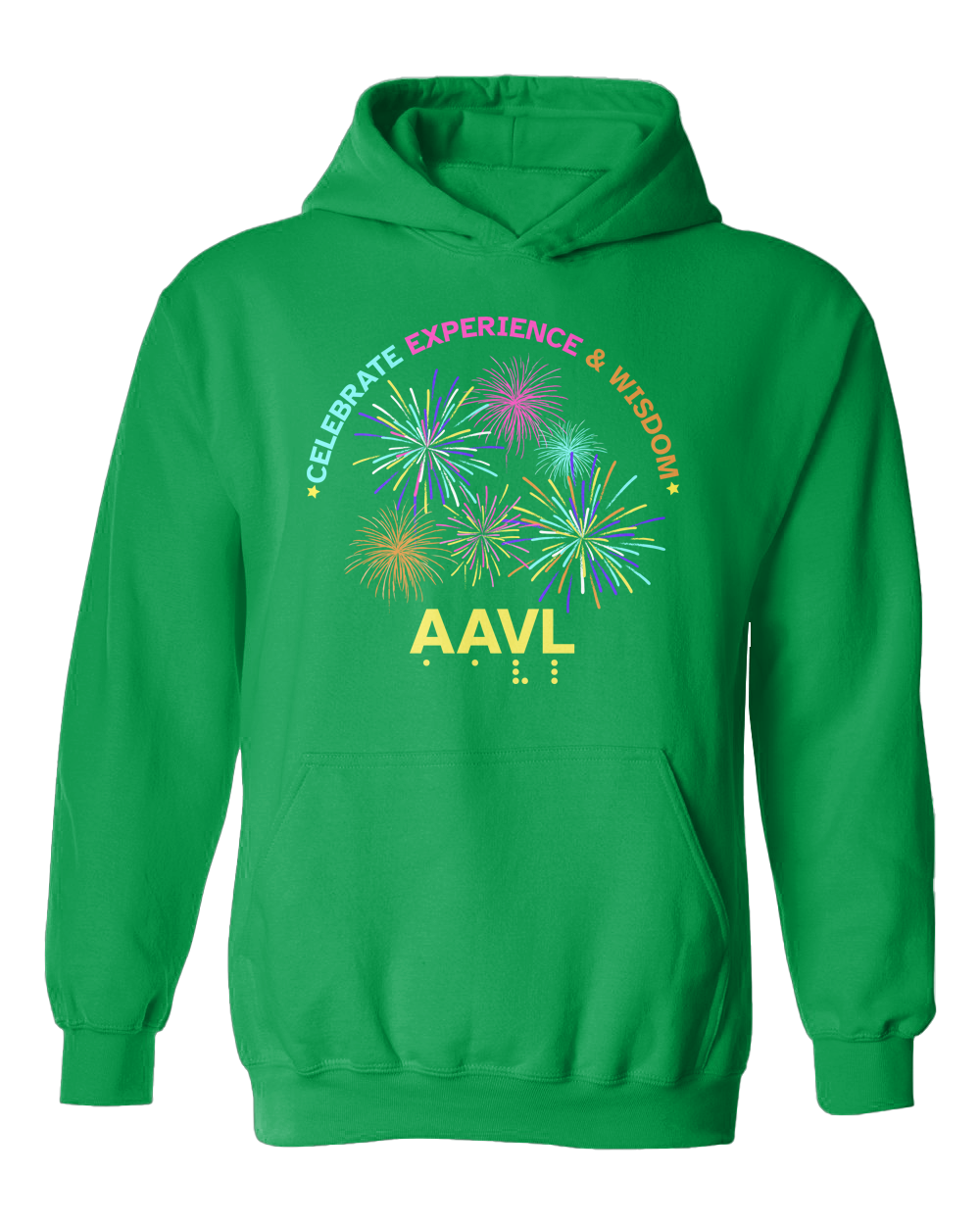 AAVL Celebrate Hoodie - Irish green