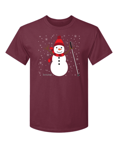 Ho ho ho! White cane Apron - Black