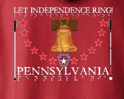 Pennsylvania Sweatshirt Blanket - Red