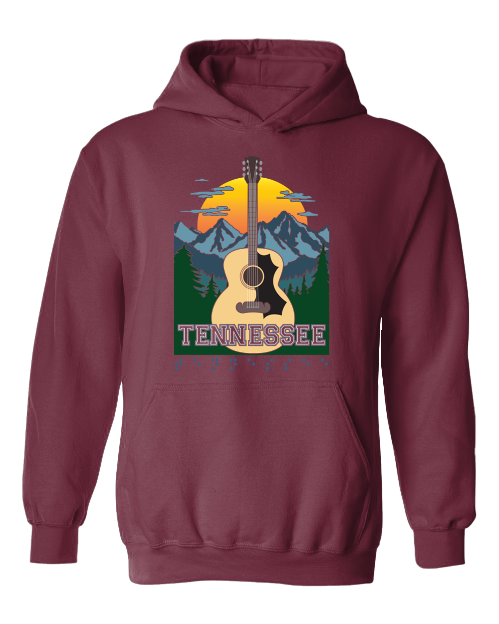 Tennessee Hoodie - Berry