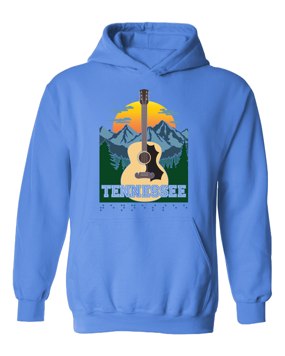 Tennessee Hoodie - Carolina Blue