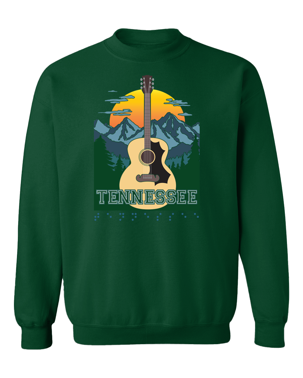 Tennessee Sweatshirt - Forest Green