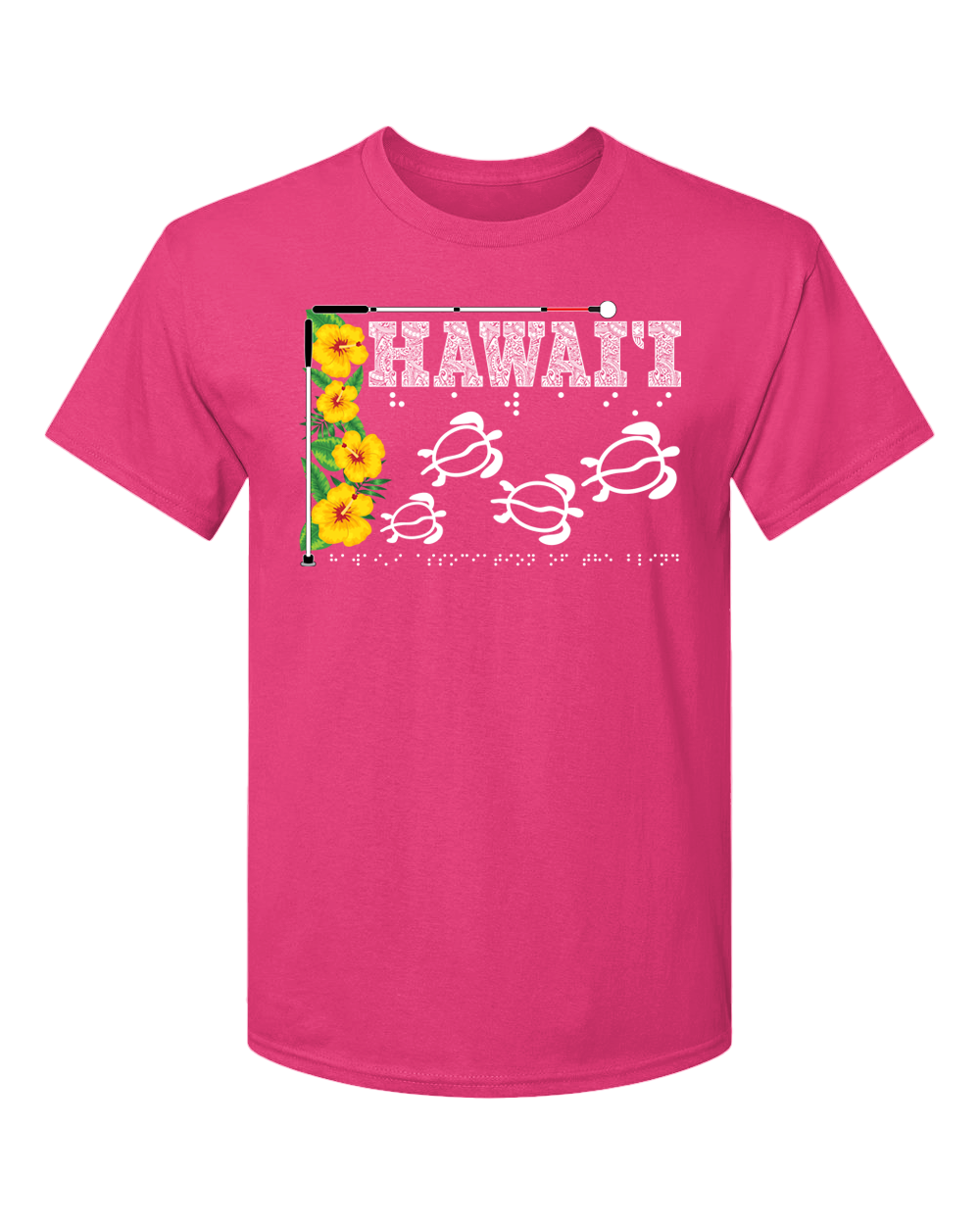 Hawaii Beautiful T-Shirt - Pink