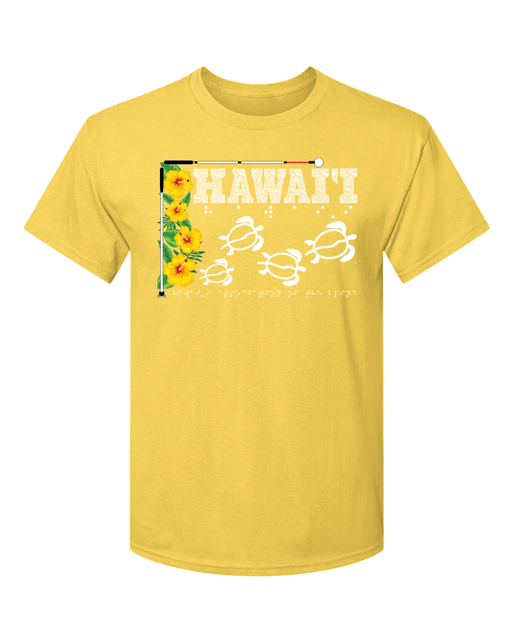 Hawaii Beautiful T-Shirt - Yellow