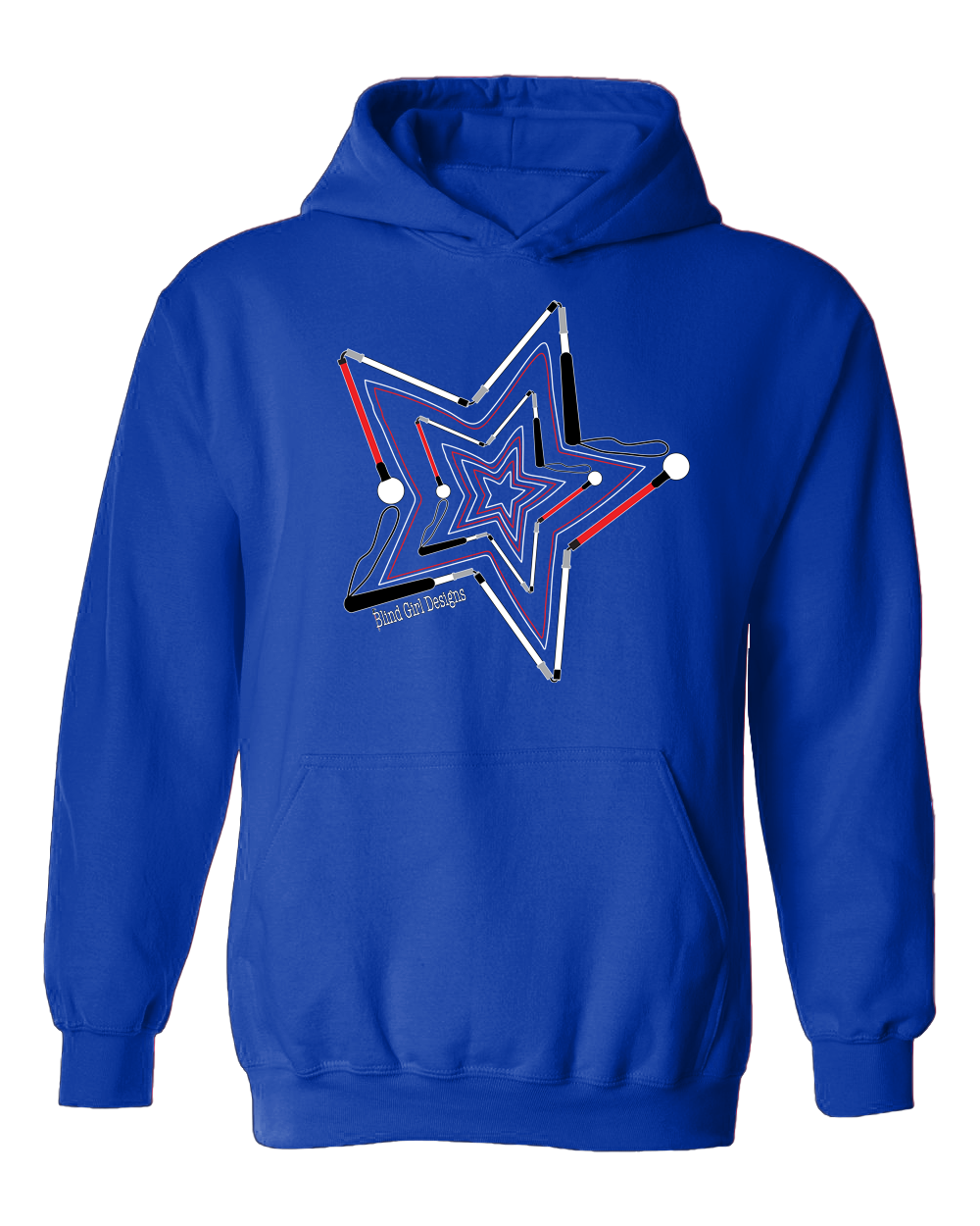 Superstars of White Canes Hoodie - Royal Blue