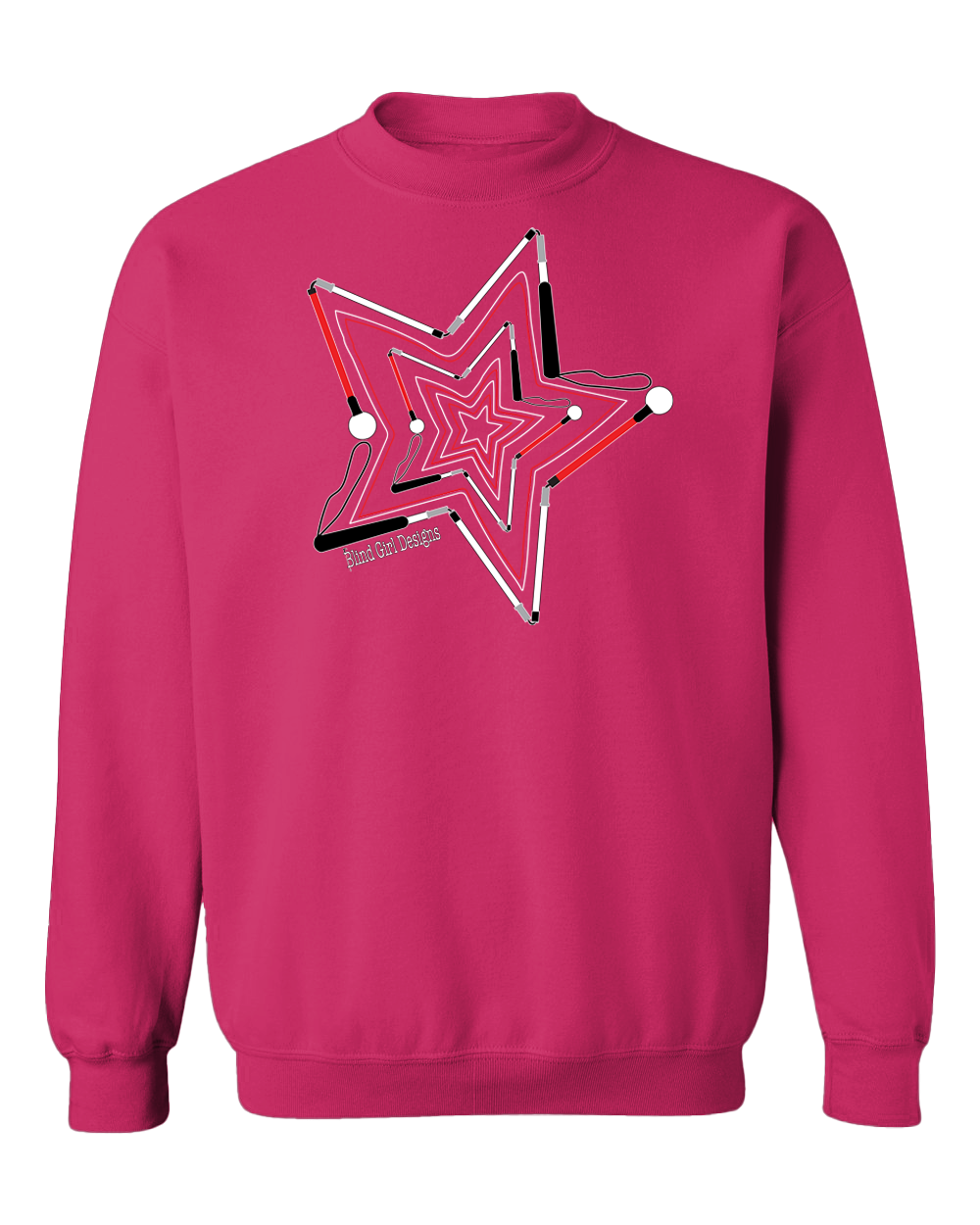 Superstars of White Canes Sweatshirt - Pink