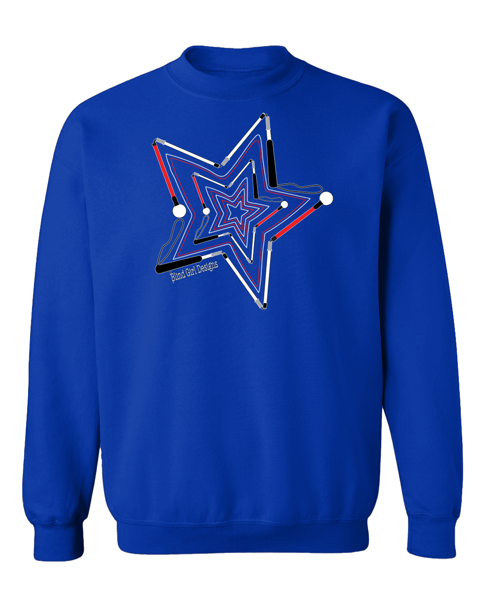Superstars of White Canes Sweatshirt - Royal Blue