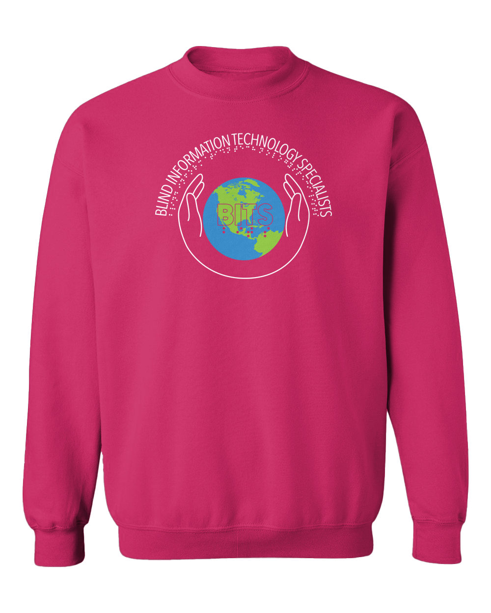 BITS Crew Sweatshirt - Pink