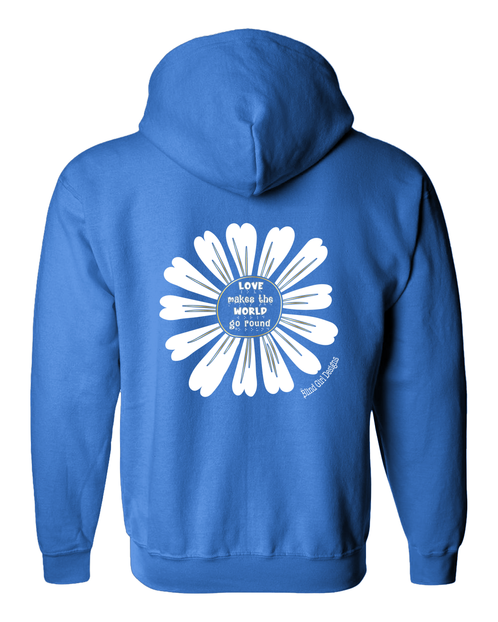 Zip Hoodies – Blind Girl Designs