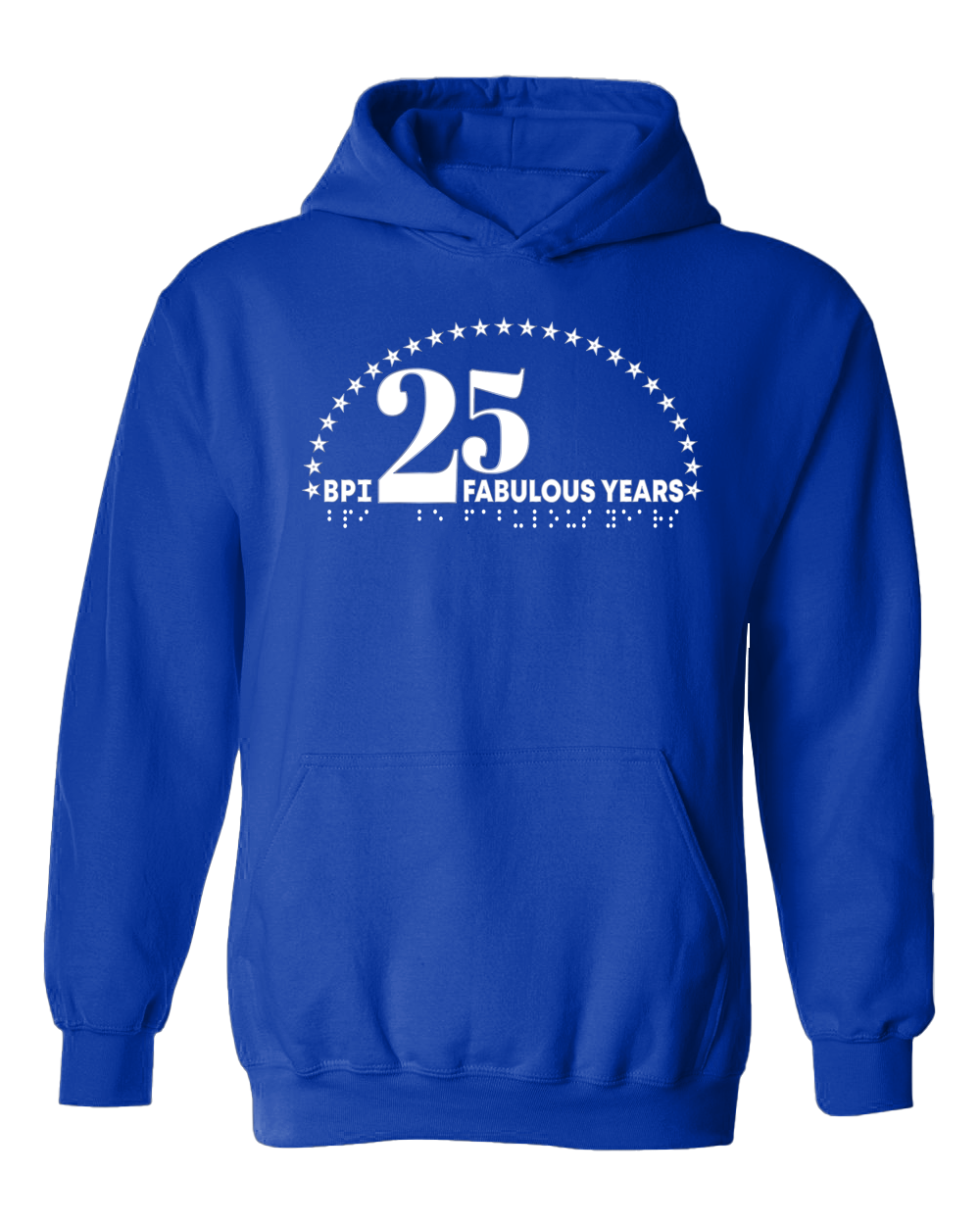 3D! BPI 25th Anniversary Hoodie - Royal Blue