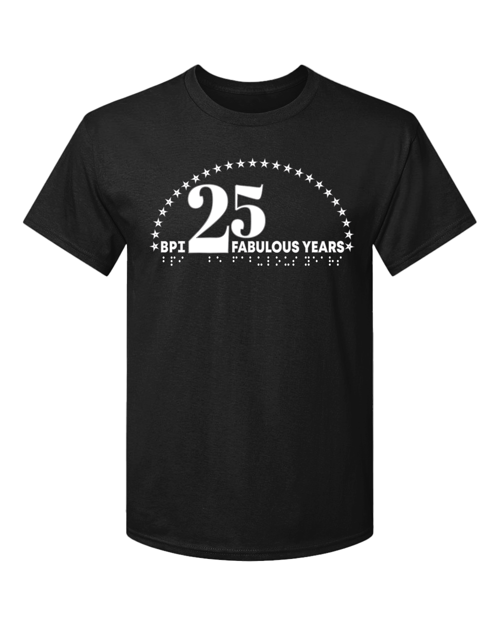 3D! BPI 25th Anniversary T-Shirt - Black