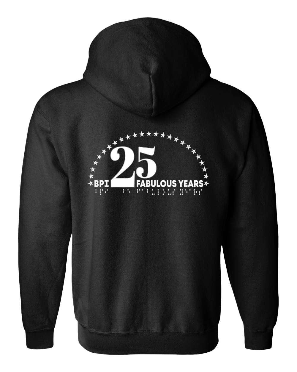 3D! BPI 25th Anniversary Zip Hoodie - Black