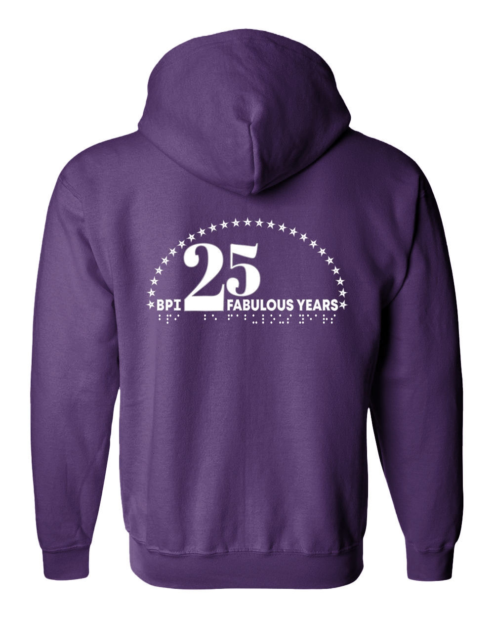 3D! BPI 25th Anniversary Zip Hoodie - Purple
