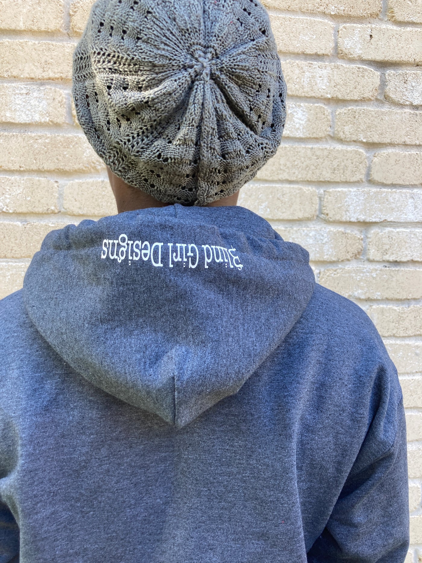 We See With Our Hearts Hoodie - Dark Heather Grey
